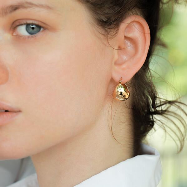 14k gold plate earrings